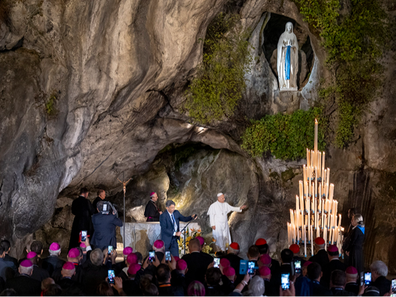 Prayer Intentions Presented to Pope Leo XIV at Lourdes